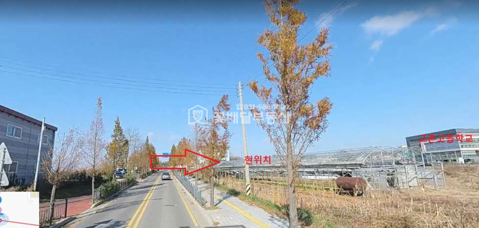 경기 김포시 고촌읍 태리 2차선접 개발제한구역 전 농가창고할분 고촌고등학교인근 매매 매물번호 10341 사진 1