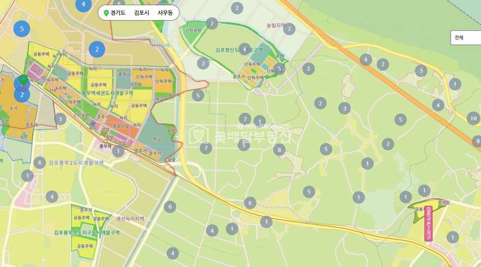 경기 김포시 고촌읍 태리 2차선접 개발제한구역 전 농가창고할분 고촌고등학교인근 매매 매물번호 10341 사진 3