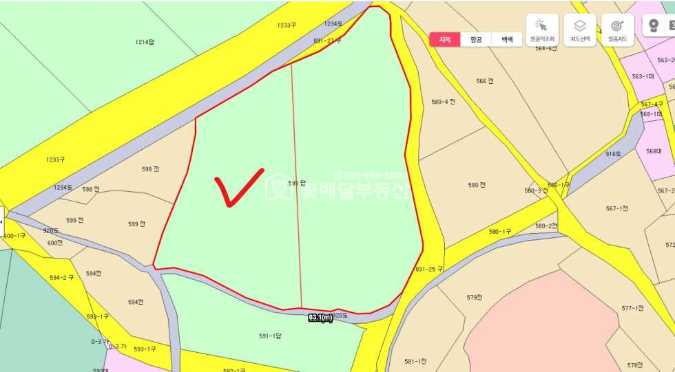 경기 김포시 월곶면 개곡리 [김포고촌꽃배달부동산] 급매,사옥,연구소,단독주택부지,조용한곳 매매 매물번호 10118 사진 1