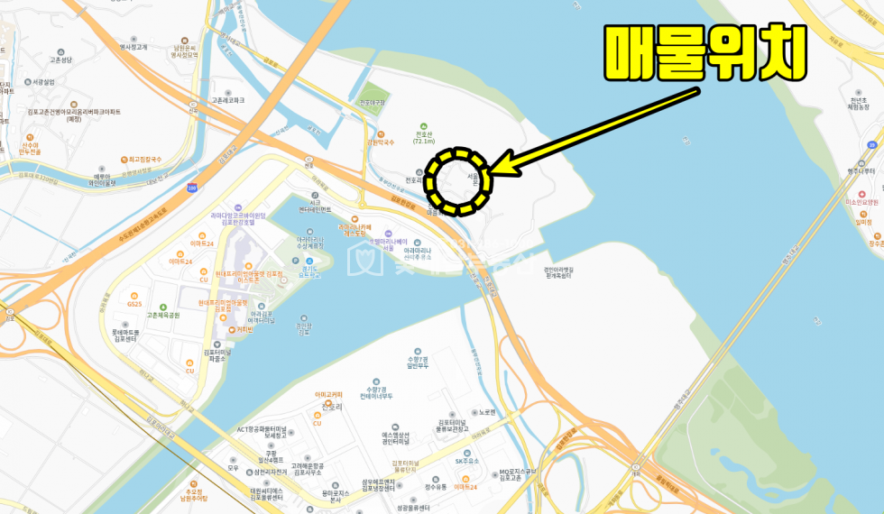 경기 김포시 고촌읍 전호리 [김포고촌꽃배달부동산] 전호리 건축허가필 지상층같은 지하2층+지상4층, 한강보이는 위치 매매 매물번호 10133 사진 16