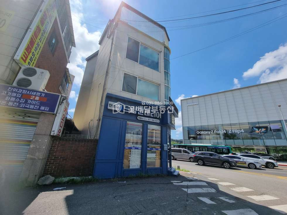 경기 김포시 사우동 [김포고촌꽃배달부동산] 신사우사거리 코너ㅣ4층건물 통임대ㅣ광고 잘되는 자리 월세 매물번호 10005 사진 2