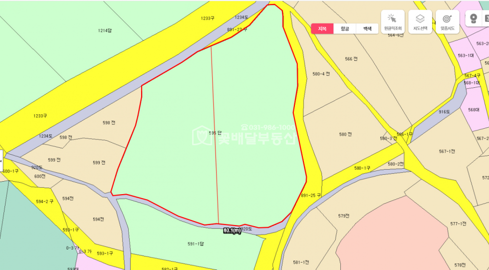 경기 김포시 월곶면 개곡리 [김포고촌꽃배달부동산] 김포토지매매ㅣ월곶면개곡리ㅣ1892평ㅣ급매ㅣ평당 65만원ㅣ사옥,요양원,단독주택단지 등 매매 매물번호 10032 사진 8