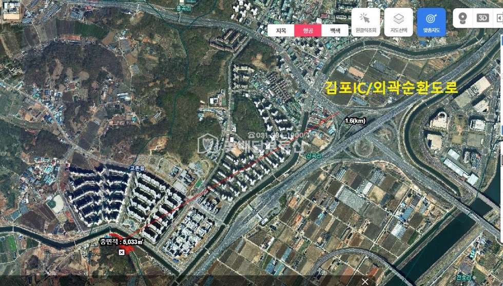 경기 김포시 고촌읍 신곡리 989-16 개발제한구역내 잡종지(1,478㎡)포함 야적장,주차장 매매 매물번호 10310 사진 11